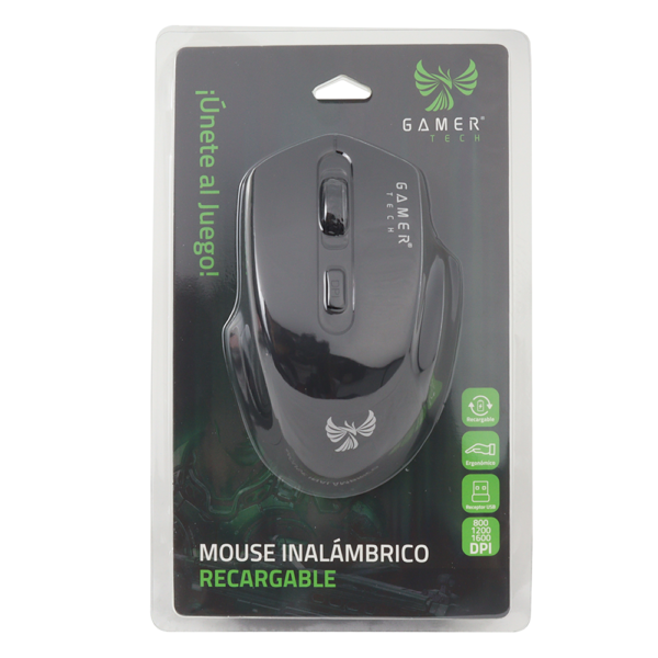 MOUSE INALÁMBRICO 2.4 NEGRO - Image 3